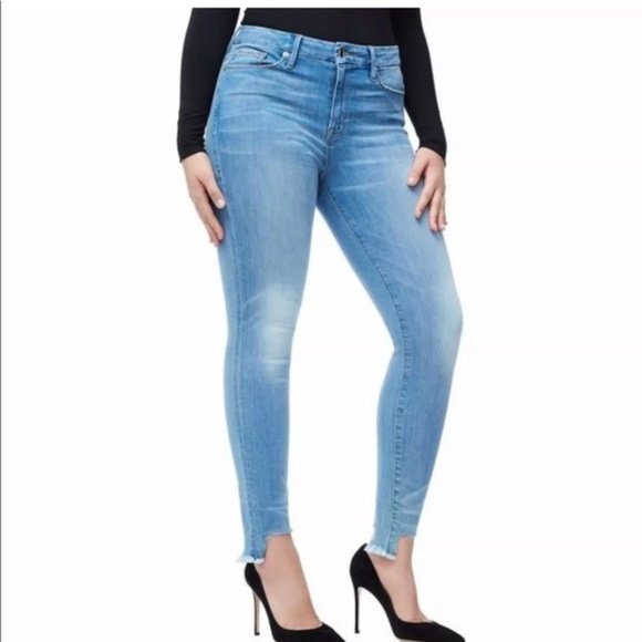 Good American Denim - NWT Good American Good Waist Raw Hem SZ 22